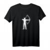 Bogenschießen Bogensport Bogenschütze Geschenk - Künstlerisches T-Shirt für Fans und Sportliebhaber