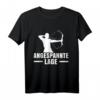 Bogenschießen T-Shirt für Männer und Damen – Geschenk für Bogenschützen, Bogenjagd & Schützenverein mit Pfeil und Bogen Design