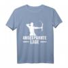 Bogenschießen T-Shirt für Männer und Damen – Geschenk für Bogenschützen, Bogenjagd & Schützenverein mit Pfeil und Bogen Design