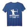 Bogenschießen T-Shirt für Männer und Damen – Geschenk für Bogenschützen, Bogenjagd & Schützenverein mit Pfeil und Bogen Design