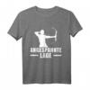 Bogenschießen T-Shirt für Männer und Damen – Geschenk für Bogenschützen, Bogenjagd & Schützenverein mit Pfeil und Bogen Design