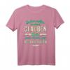 Jeder sollte Glauben - Cooles Vintage Bogenschießen T-Shirt, perfektes Geschenk für Bogenschützen, Trainer & Teammitglieder