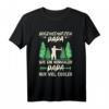 Bogenschütze Papa Spruch Pfeil Bogen Geschenk - Lustiges T-Shirt für Jäger, Hobby-Bogenschützen & Schützenverein als Geburtstags-, Weihnachts- & Vatertagsgeschenk
