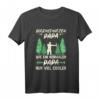 Bogenschütze Papa Spruch Pfeil Bogen Geschenk - Lustiges T-Shirt für Jäger, Hobby-Bogenschützen & Schützenverein als Geburtstags-, Weihnachts- & Vatertagsgeschenk