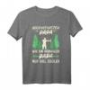 Bogenschütze Papa Spruch Pfeil Bogen Geschenk - Lustiges T-Shirt für Jäger, Hobby-Bogenschützen & Schützenverein als Geburtstags-, Weihnachts- & Vatertagsgeschenk