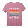 Mir Reicht's Ich Gehe Boot Fahren Bootsfahrer T-Shirt – Perfektes Geschenk für Segler, Bootsbesitzer & Motorbootfahrer