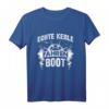Herren Echte Kerle Fahren Boot T-Shirt – Klassisch geschnitten, doppelt genähter Saum, perfekt für Wasser- und Bootsliebhaber