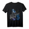 Kinder Dirt Bike Rider T-Shirt für 5 Jahre alte Jungen – Motocross Geschenk & Partyzubehör zum Geburtstag
