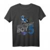 Kinder Dirt Bike Rider T-Shirt für 5 Jahre alte Jungen – Motocross Geschenk & Partyzubehör zum Geburtstag