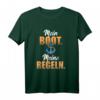 Lustiges Kapitän T-Shirt mit Spruch 'Mein Boot. Meine Regeln!' – Perfekt als Geschenk für Bootsfahrer, Segler & Schiffsliebhaber zu Weihnachten & Geburtstag