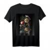 Vintage Blume Botanisch T-Shirt - Stilvolles Design mit zarten Blumenmotiven für Natur- und Modefans