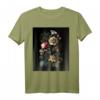 Vintage Blume Botanisch T-Shirt - Stilvolles Design mit zarten Blumenmotiven für Natur- und Modefans