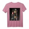 Vintage Blume Botanisch T-Shirt - Stilvolles Design mit zarten Blumenmotiven für Natur- und Modefans