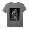 Vintage Blume Botanisch T-Shirt - Stilvolles Design mit zarten Blumenmotiven für Natur- und Modefans