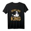 Bowling King T-Shirt für Kinder & Erwachsene – Perfektes Geschenk für Hobby- und Profi-Bowler sowie Kindergeburtstage im Bowling-Center