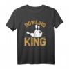 Bowling King T-Shirt für Kinder & Erwachsene – Perfektes Geschenk für Hobby- und Profi-Bowler sowie Kindergeburtstage im Bowling-Center