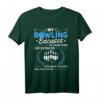 Meine Bowlingausreden - Lustiges Bowling Bowler T-Shirt mit Spruch für Bowlingspieler und Fans