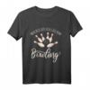 Mir reichts ich geh zum Bowling - Lustiges Bowling T-Shirt für Turniere, Bowlingclub & Bowlingliebhaber im Retro Style
