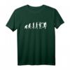 Bowling Evolution T-Shirt – Entwicklung des Menschen mit Bowling-Motiv für Fans & Freizeitspieler