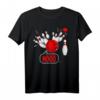 Humorvolles Bowling T-Shirt mit Spruch - Lustiges Geschenk für Bowler, Hobby, Profi & Team zum Geburtstag oder Weihnachten