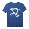 Pin Pals Funny Bowling Team T-Shirt – Lustiges Geschenk für Bowling-Liga, Freunde & Teams, Perfekt für Bowlingabende