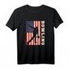 Amerikanische Flagge USA Patriotisches Bowling T-Shirt – Perfektes Geschenk für Bowling-Team, Trainer und Fans, ideal für Geburtstage & Partys