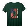 Amerikanische Flagge USA Patriotisches Bowling T-Shirt – Perfektes Geschenk für Bowling-Team, Trainer und Fans, ideal für Geburtstage & Partys