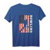 Amerikanische Flagge USA Patriotisches Bowling T-Shirt – Perfektes Geschenk für Bowling-Team, Trainer und Fans, ideal für Geburtstage & Partys