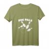 Damen Pin Pals Funny Bowling Team T-Shirt mit V-Ausschnitt – Lustiges Geschenk für Bowling-Fans und Teammitglieder