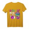 Rollin' into 8 Bowling Geburtstagsparty T-Shirt für Mädchen – Perfektes Party-Outfit und Geschenk zum 8. Geburtstag mit Bowling-Motiv