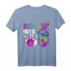Rollin' into 8 Bowling Geburtstagsparty T-Shirt für Mädchen – Perfektes Party-Outfit und Geschenk zum 8. Geburtstag mit Bowling-Motiv