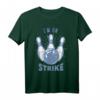 Ich streike Bowling T-Shirt – Lustiges Retro-Design für Bowling-Fans, Turniere & Vatertag Geschenk