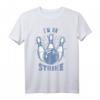 Ich streike Bowling T-Shirt – Lustiges Retro-Design für Bowling-Fans, Turniere & Vatertag Geschenk