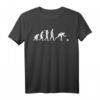 Bowler Evolution Bowling Kegler Turnier Geschenk T-Shirt – Perfekt für Bowlingturniere & als originelles Geschenk für Kegler und Bowlers