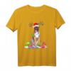Boxer Rentier Weihnachtslichter T-Shirt - Lustiges Geschenk für Hundeliebhaber zu Weihnachten, Neujahr & Geburtstagen