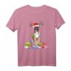 Boxer Rentier Weihnachtslichter T-Shirt - Lustiges Geschenk für Hundeliebhaber zu Weihnachten, Neujahr & Geburtstagen