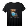 Funny Boxer Dog Wearing a Face Mask T-Shirt - Perfect Gift for Dog Lovers, Owners & Animal Enthusiasts for Christmas, Birthdays, Mother's or Father's Day