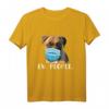 Funny Boxer Dog Wearing a Face Mask T-Shirt - Perfect Gift for Dog Lovers, Owners & Animal Enthusiasts for Christmas, Birthdays, Mother's or Father's Day