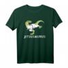 Jitsusaurus - Brasilianische Kampfsportarten T-Shirt mit Dinosaurier-Motiv für Jiu Jitsu & Jujutsu Fans