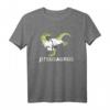 Jitsusaurus - Brasilianische Kampfsportarten T-Shirt mit Dinosaurier-Motiv für Jiu Jitsu & Jujutsu Fans