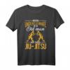 Never Underestimate an Old Man who Trains Jiu Jitsu MMA T-Shirt – Perfektes Geschenk für Kampfsportler und Jiu Jitsu Fans