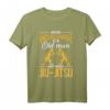 Never Underestimate an Old Man who Trains Jiu Jitsu MMA T-Shirt – Perfektes Geschenk für Kampfsportler und Jiu Jitsu Fans