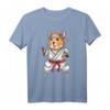 Hamster Karate Kickboxing Jiu-Jitsu Taekwondo Kampfkunst T-Shirt – Lustiges Tier-Motiv für Jungen & Männer, perfekt für Kampfsport & Tierliebhaber