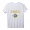 Brasilien Fußball T-Shirt für Fans - Klassisch geschnitten, doppelt genähter Saum, ideal als Fanartikel und Nationaltrikot