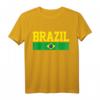 Brasilien Flagge Brasilien Stolz Fußball T-Shirt – Für echte Brasilien-Fans und stolze Fußballliebhaber