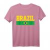 Brasilien Flagge Brasilien Stolz Fußball T-Shirt – Für echte Brasilien-Fans und stolze Fußballliebhaber
