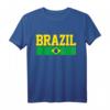 Brasilien Flagge Brasilien Stolz Fußball T-Shirt – Für echte Brasilien-Fans und stolze Fußballliebhaber