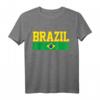 Brasilien Flagge Brasilien Stolz Fußball T-Shirt – Für echte Brasilien-Fans und stolze Fußballliebhaber