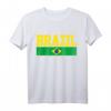 Brasilien Flagge Brasilien Stolz Fußball T-Shirt – Für echte Brasilien-Fans und stolze Fußballliebhaber