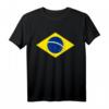 Brasilien Flagge Fußball Trikot - Unterstütze die brasilianische Nationalmannschaft mit stylischem T-Shirt für Damen und Herren